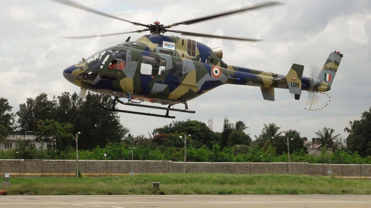 hélicoptère indien LUH (Light Utility Helicopter)