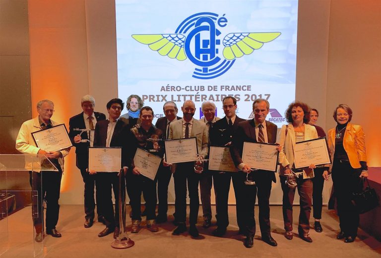 Lauréats du prix littéraires 2017 Aéro-Club de France