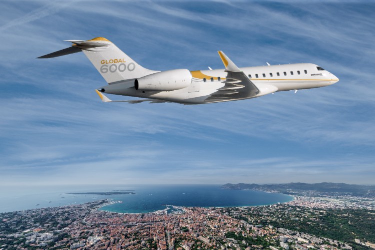 Avion Global 6000 de Bombardier
