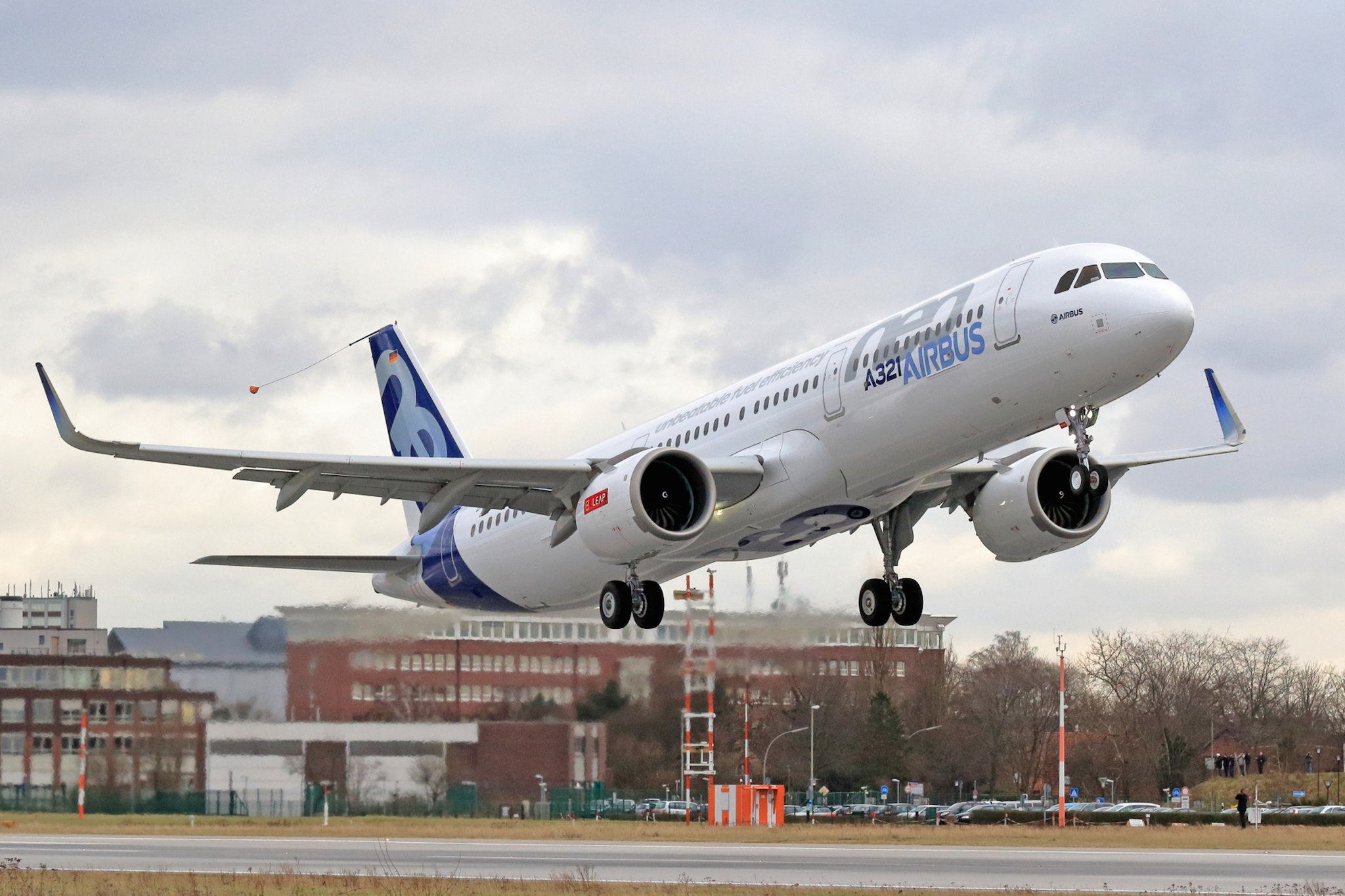 A321neo Airbus 1er décollage - Visuel : Airbus