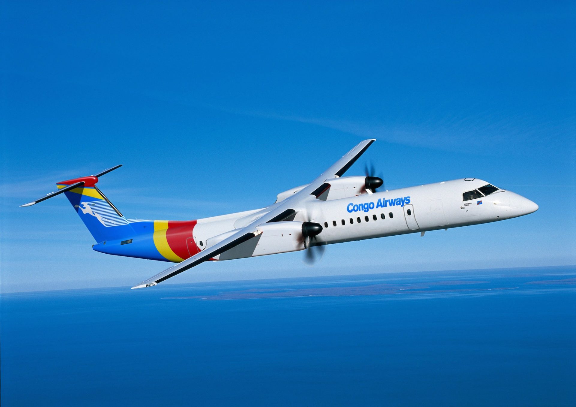 Congo Airways nouvel exploitant du Bombardier Q400 ACTU AERO /// AAF