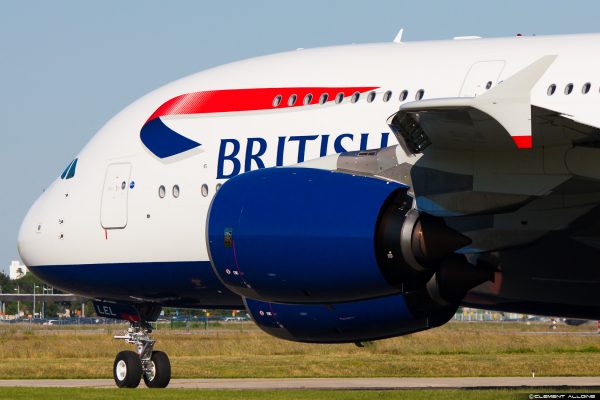 A380 British Airways G-XLEL