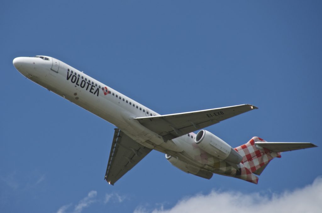 Volotea B717 par AAF