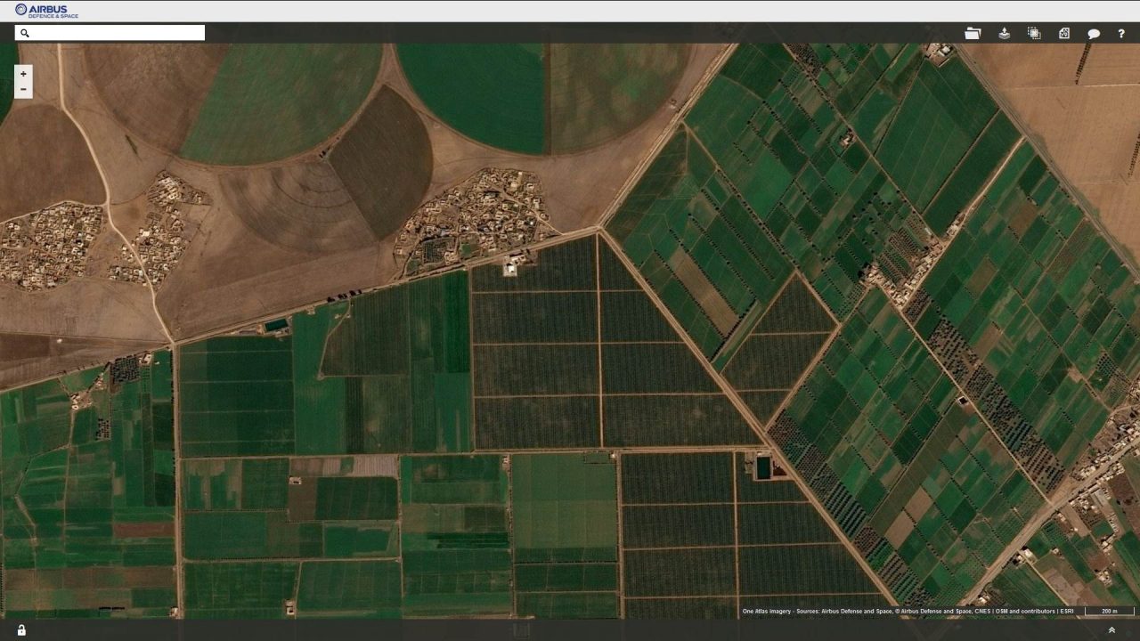 Banque images satelite One Atlas