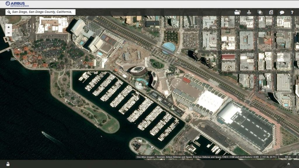 Banque images satellite One Atlas