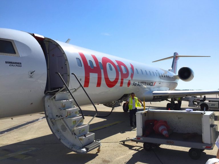 HOP! Air France - CRJ1000 entre deux rotations