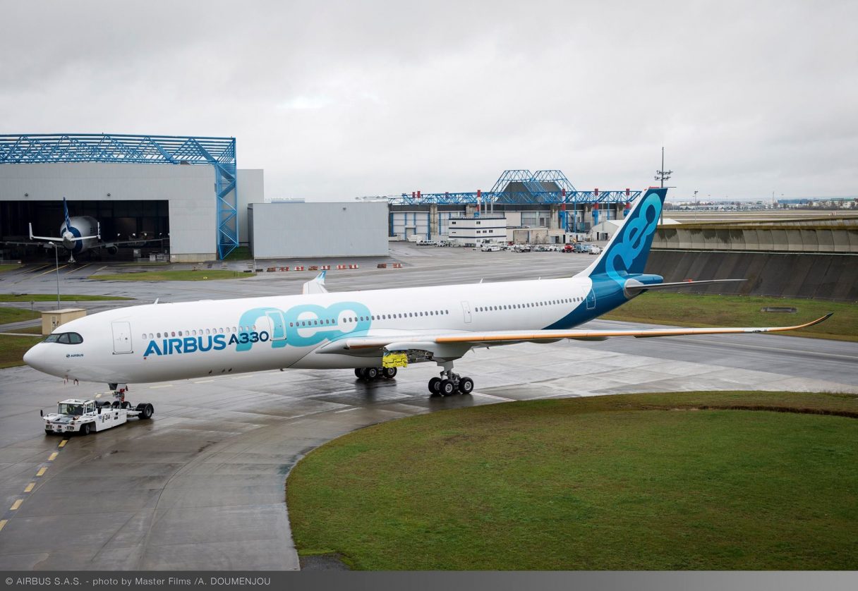 Premières Images De L’A330neo Avec Sa Nouvelle Livrée Airbus – ACTU ...