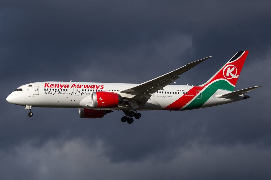 Kenya Airways_B788_5Y