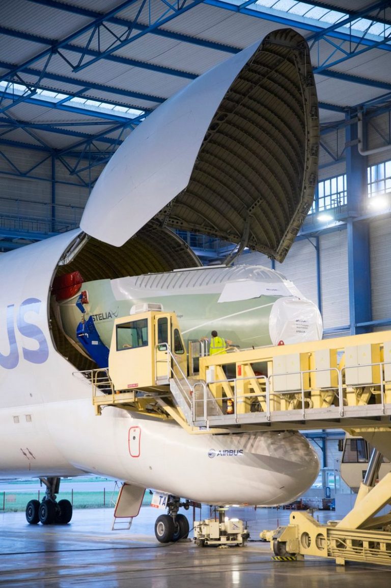 PHOTO : L’avant Du Beluga XL Arrive à Toulouse En Beluga ST – ACTU AERO ...