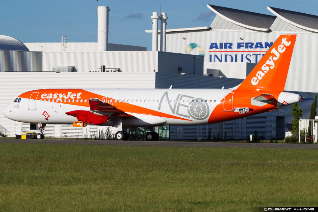 easyJet Airbus A320-251N(WL) cn 7705 F-WWTN // G-UZHB