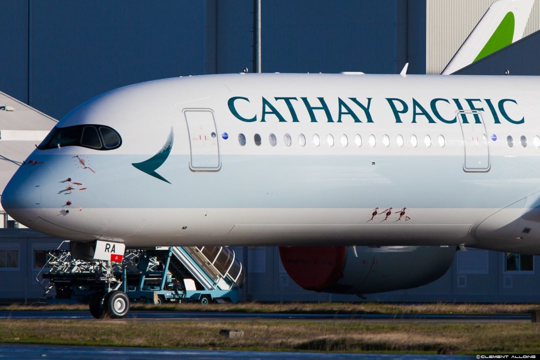 Cathay Pacific Airbus A350-941 cn 029 F-WZFX // B-LRA