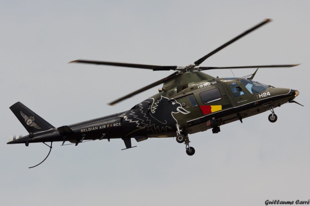 Hélicoptère A109 Belgian Air Force
