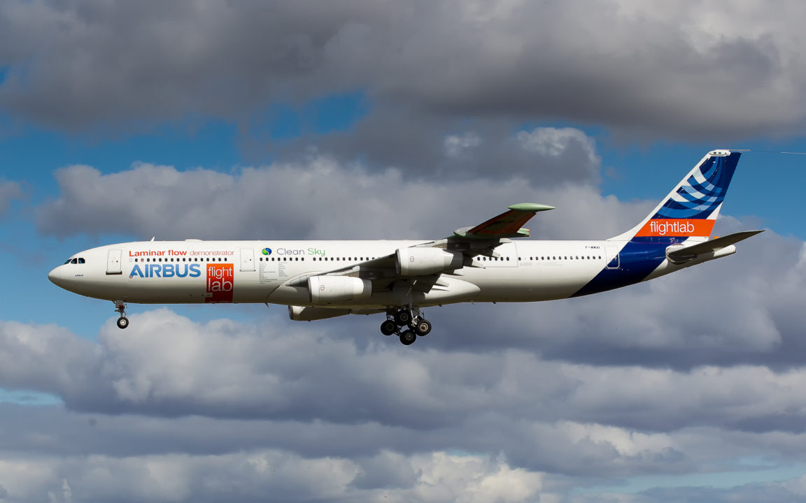 Démonstrateur Airbus A340-300 BLADE