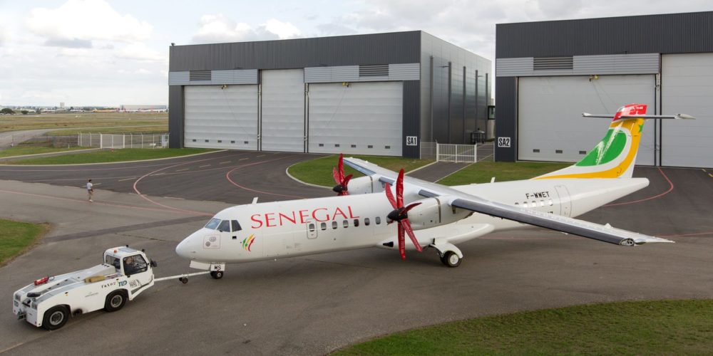 Premier ATR72-600 Air Sénégal