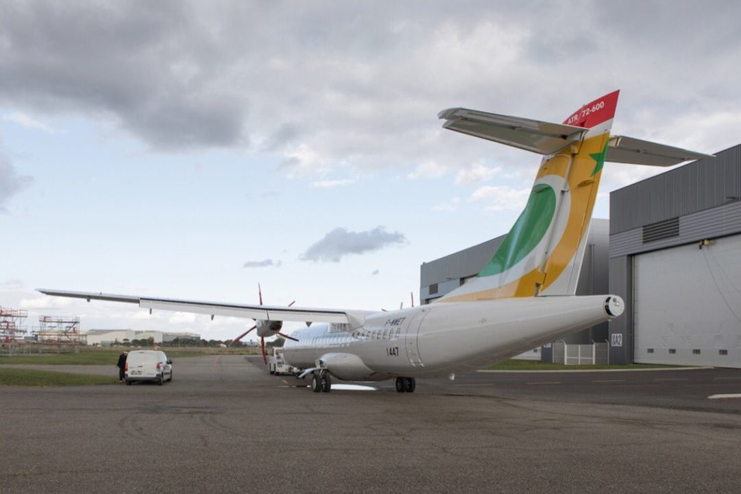 Premier ATR72-600 Air Sénégal