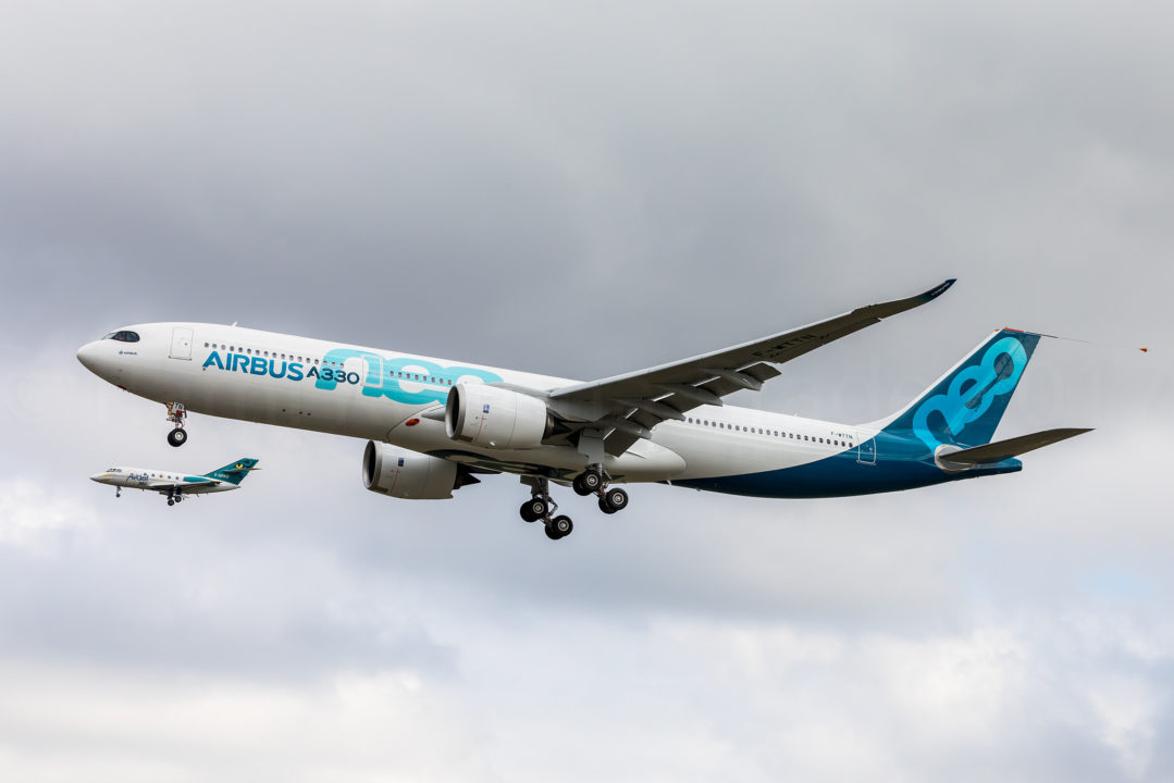 Retour du 1er vol et 1er atterrissage pour l'Airbus A330-900