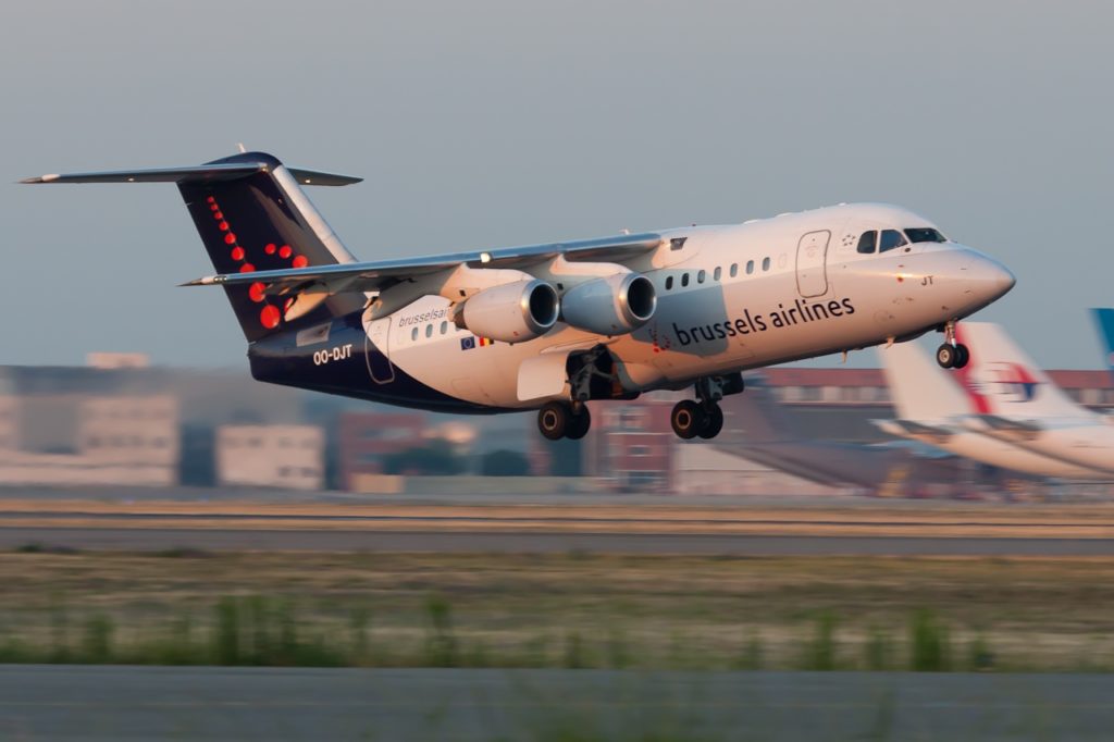 Brussels Airlines BAE Systems Avro 146-RJ100