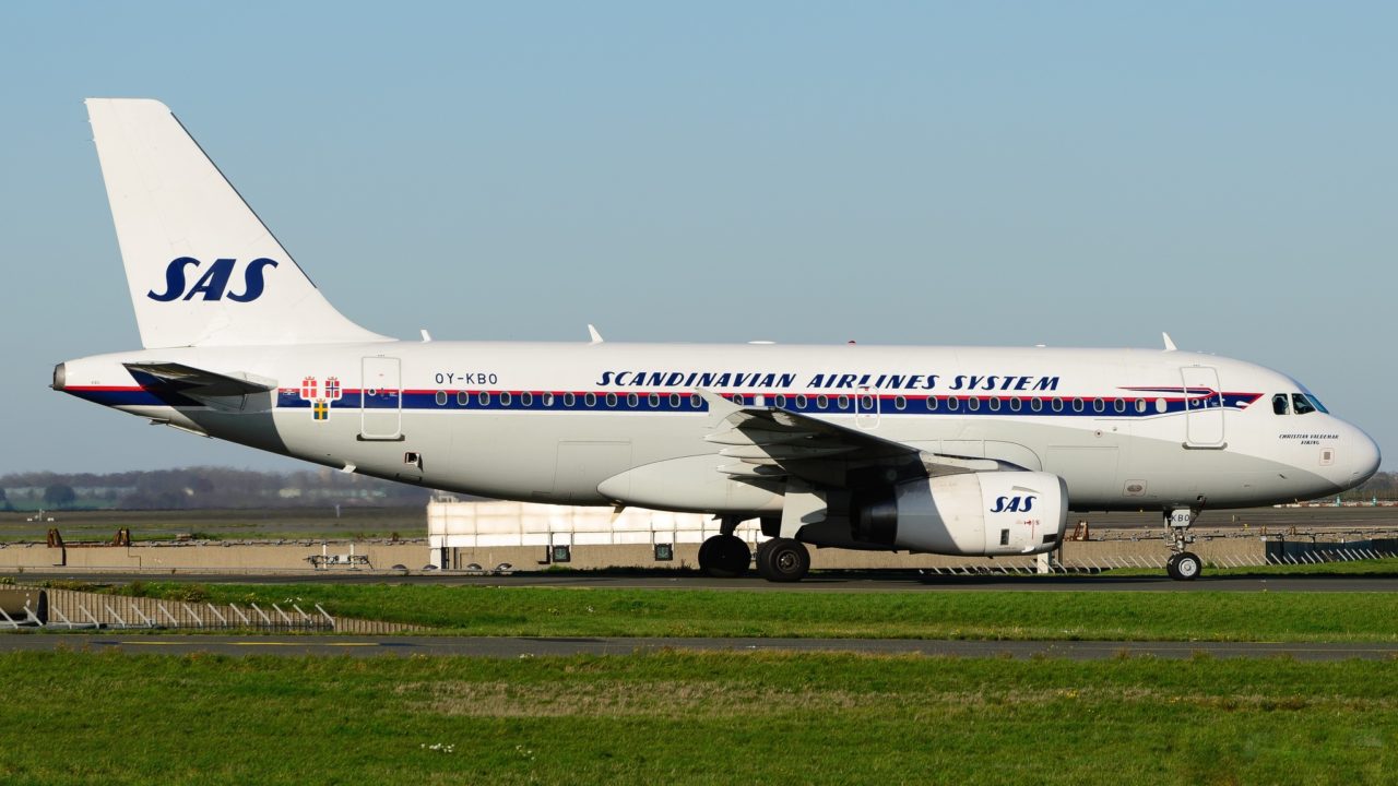 Airbus A319-132 SAS "Retro Livery" OY-KBO