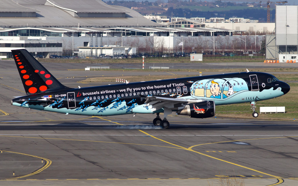 OO-SNB Brussels Airlines Airbus A320-214 - cn 1493 "Rackham"