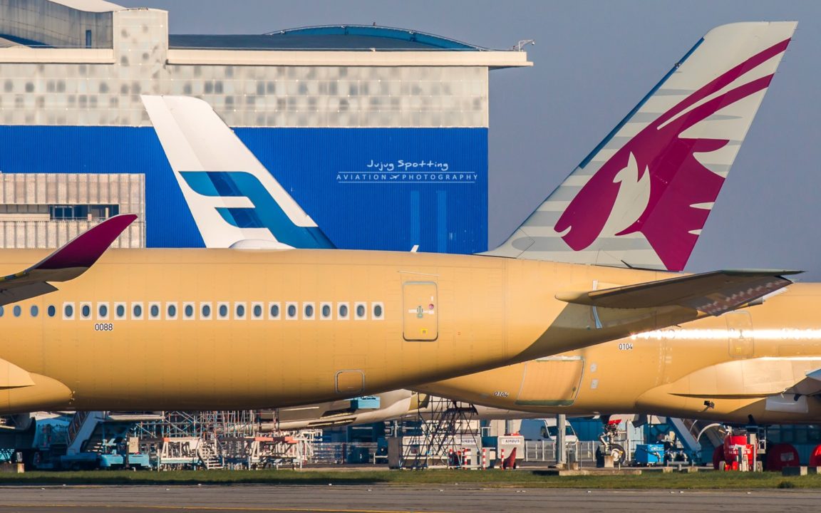 1er Airbus A350-1000 Qatar Airways A7-ANA
