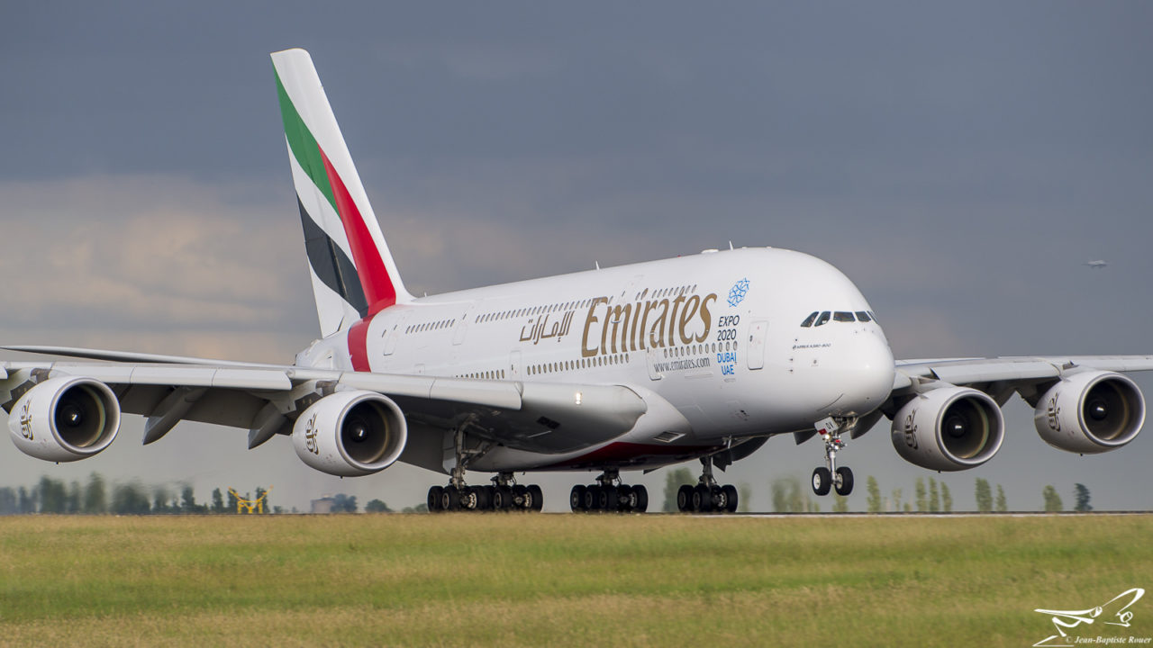 Airbus A380-861 Emirates A6-EDV
