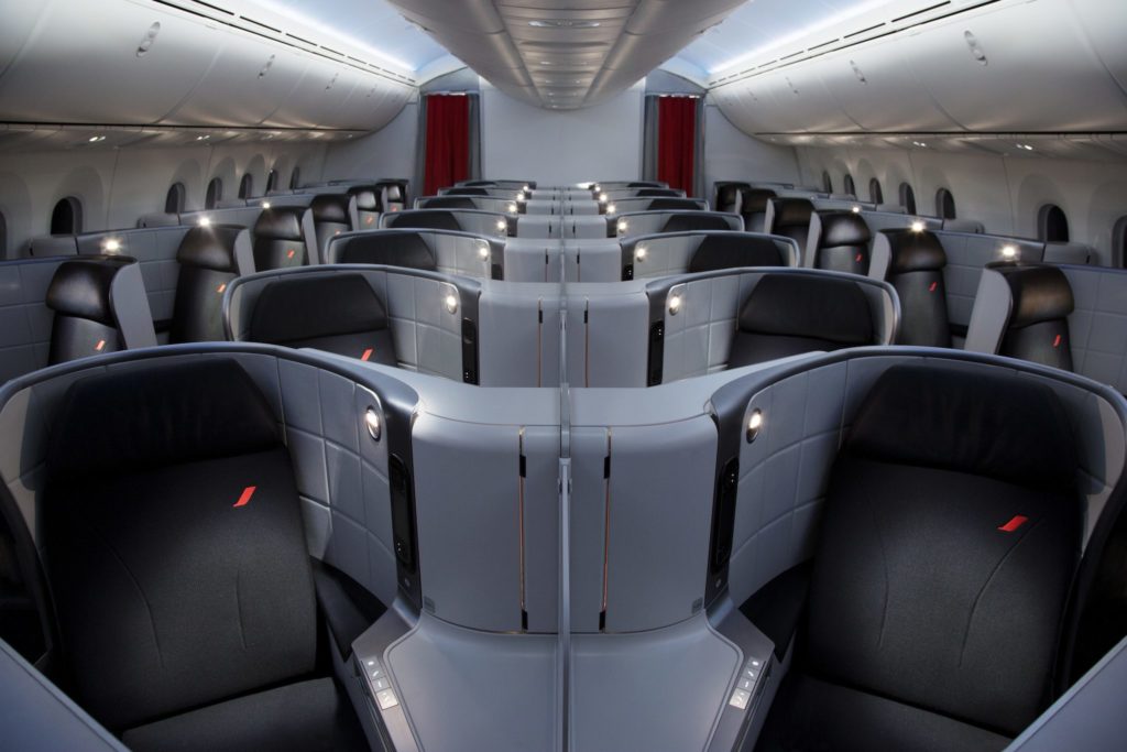 Siège Cirrus en cabine Best Business des 787 Air France