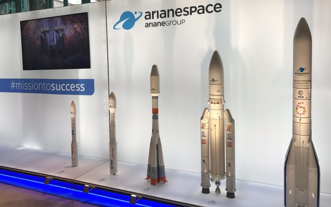 La gamme de lanceur commercialisé par Arianespace