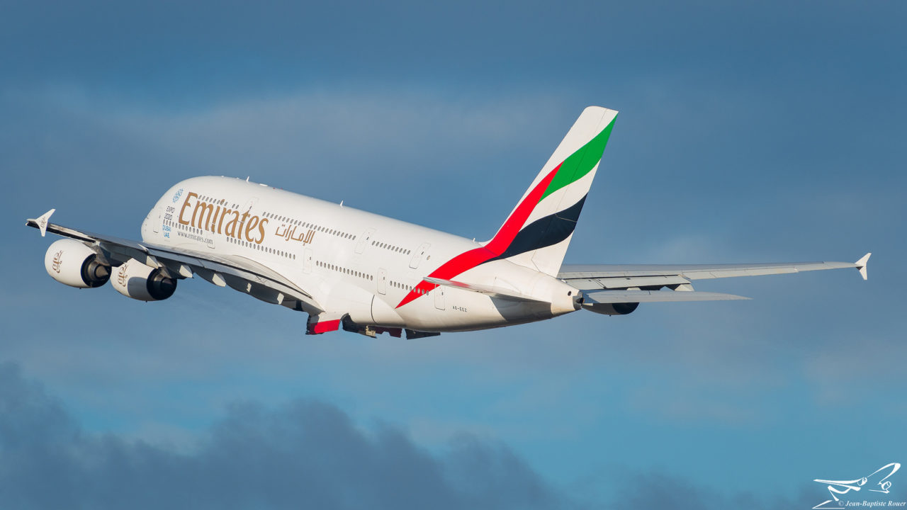 Airbus A380-861 Emirates A6-EEZ