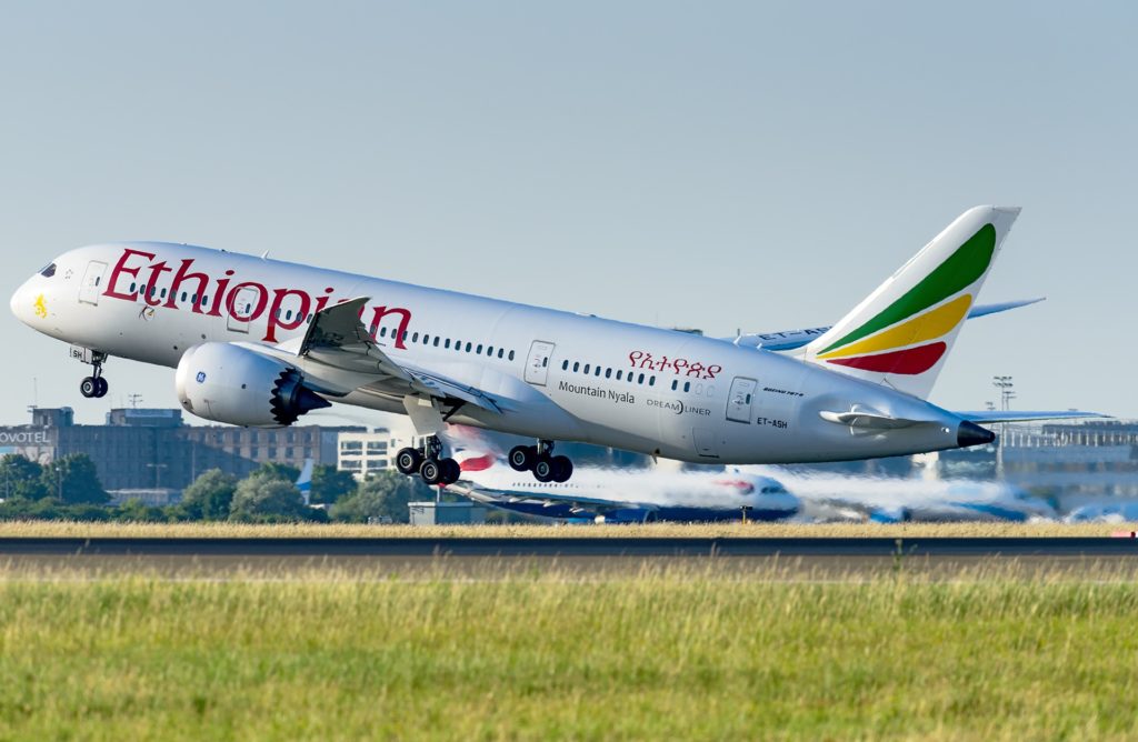 Boeing 787-8 Ethiopian Airlines