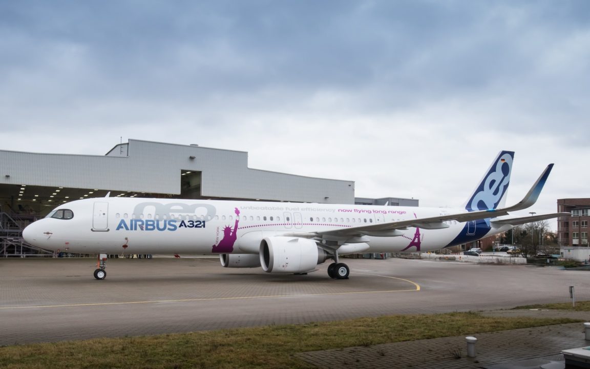 Le premier A321LR ACF