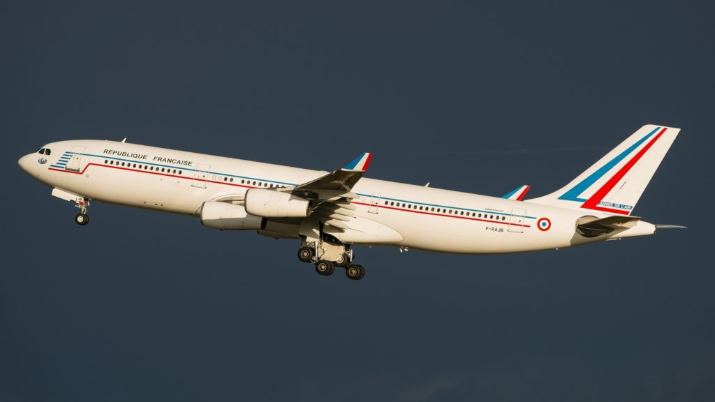 Airbus A340-212 French Air Force F-RAJB