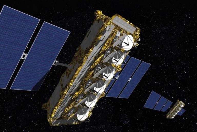 L'un des quatre nouveaux satellites O3b MEO
