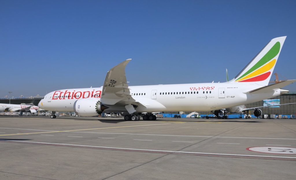 Boeing 787-9 Ethiopian Airlines