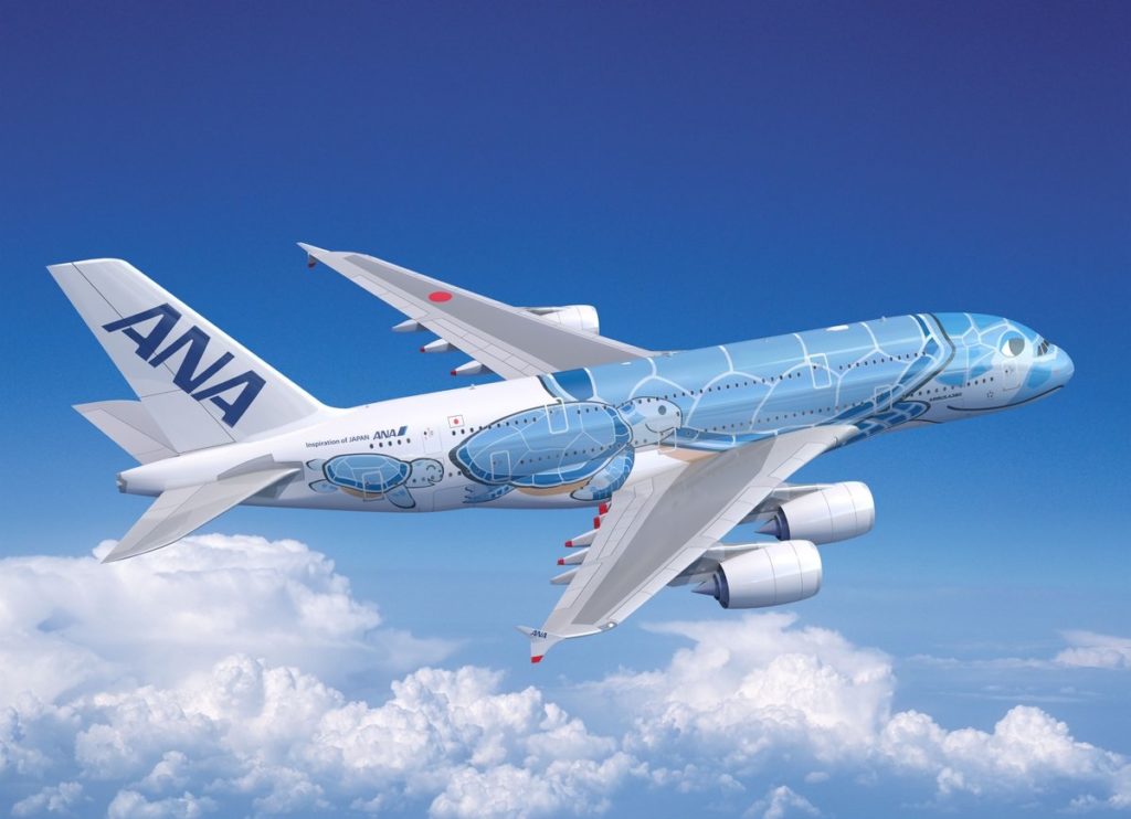 A380 ANA livrée "Honu"