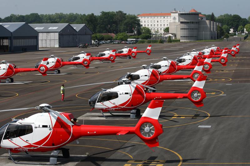 Flotte HeliDax Eurocopter EC120B
