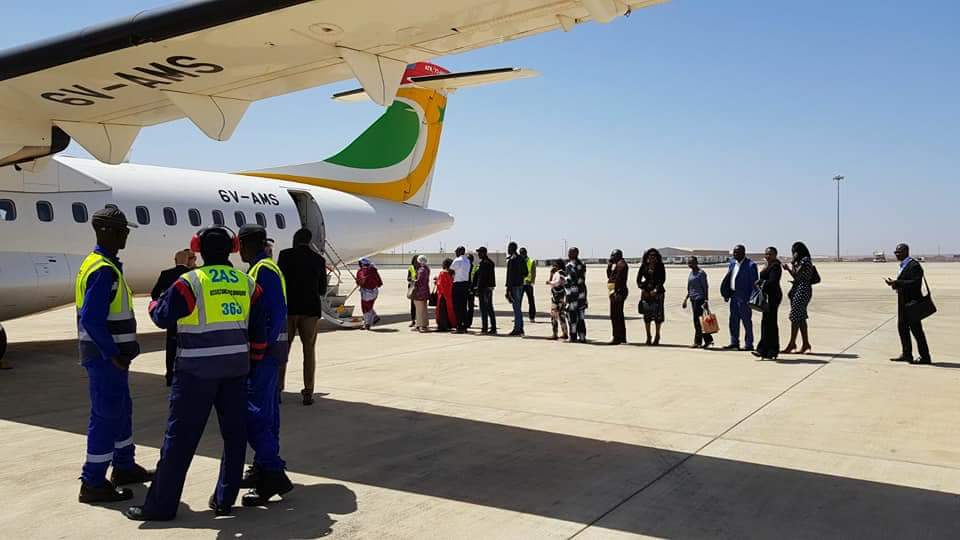 Départ du 1er vol Air Sénégal