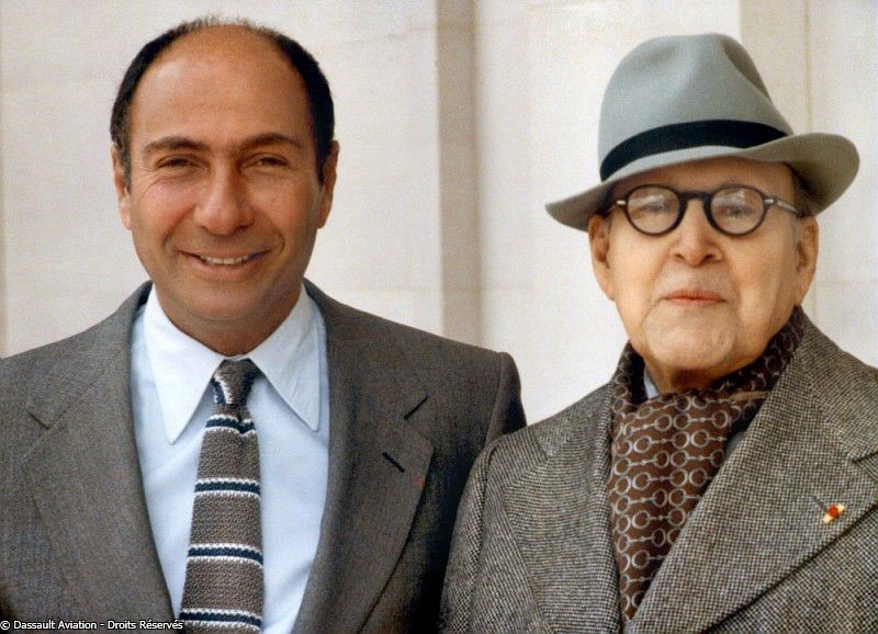 Marcel et Serge Dassault