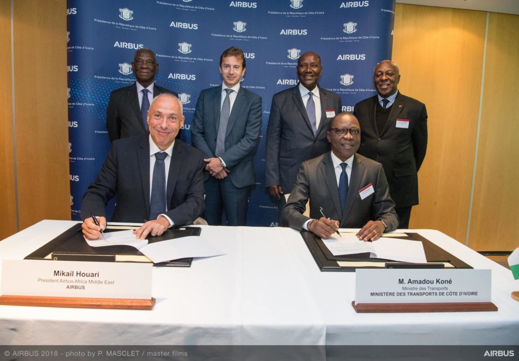 Airbus partenaire de la Côte d'Ivoire