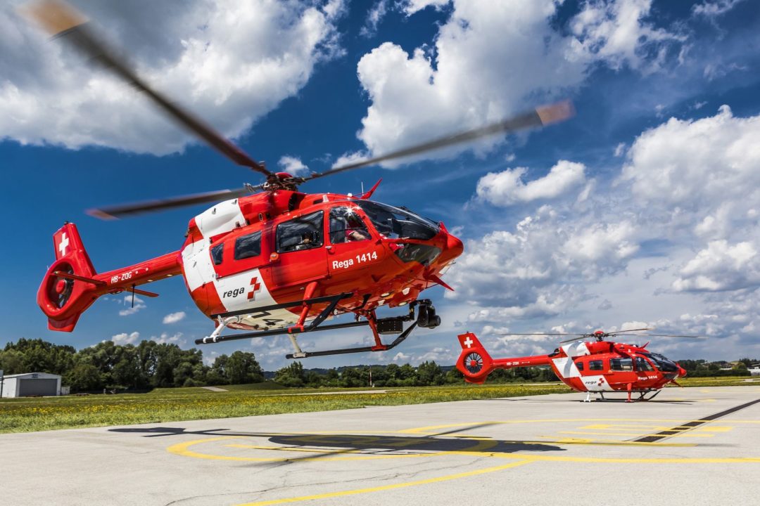 hélicoptère H145 de la Rega, la Garde aérienne suisse de sauvetage