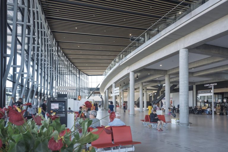Nouveau Terminal 1 de l’aéroport de Lyon pour les départs