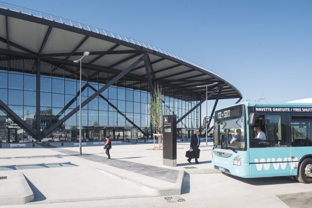 Nouveau Terminal 1 de l’aéroport de Lyon pour les départs