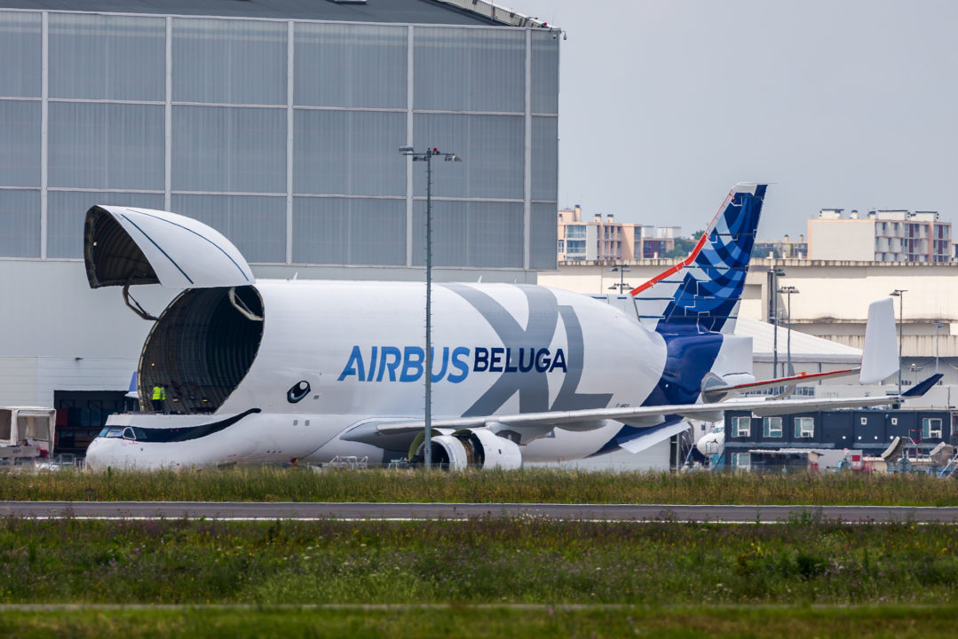1er BelugaXL d'Airbus F-WBXL