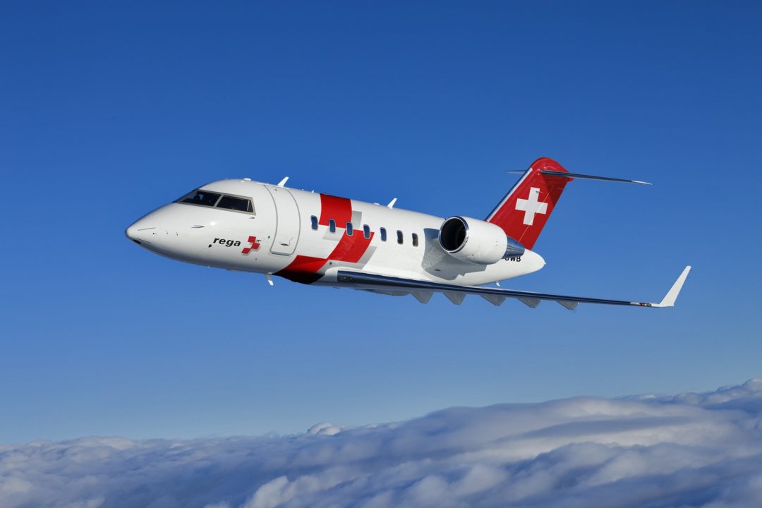 Swiss Air-Rescue Rega Bombardier Challenger 650