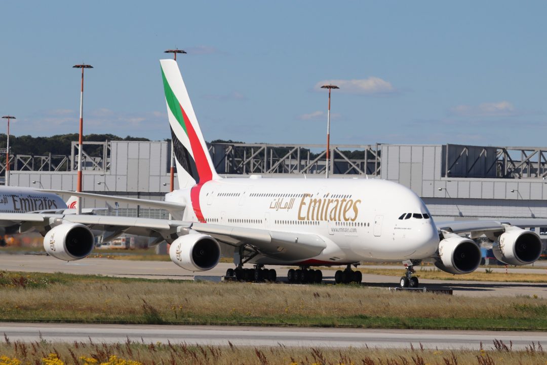 A380 Emirates A6-EUU