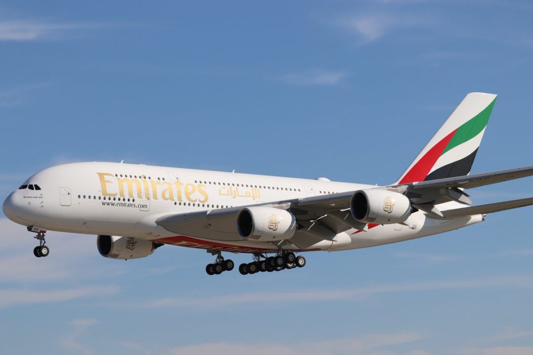 A380 Emirates A6-EUU