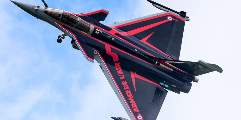 Rafale solo display au meeting de l'Air d'Evreux