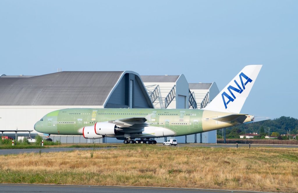 MSN262 - Le 1er A380 destiné à ANA