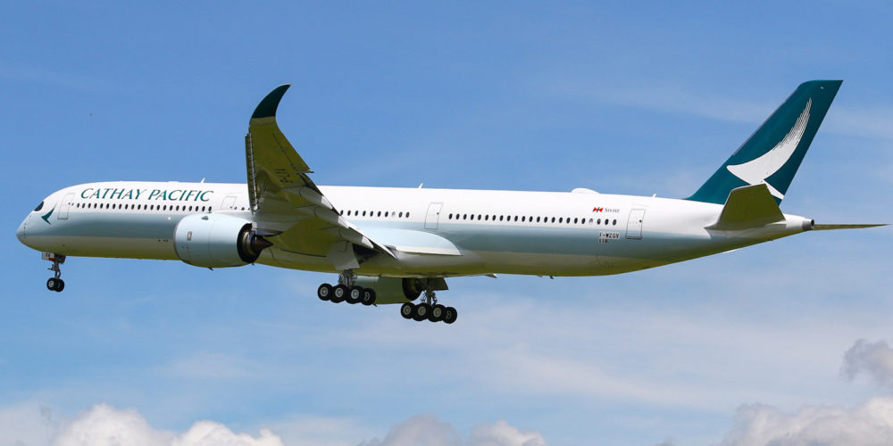 F-WZGV / 1er Airbus A350-1000 Cathay Pacific