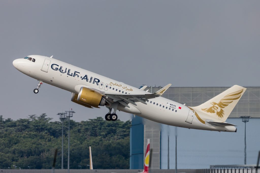 Gulf Air A320neo / 1st A320 Neo for Gulf Air in its new colours