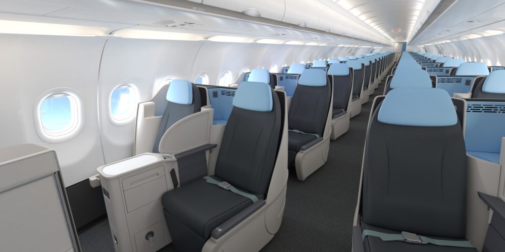 Cabine 100% Business des A321neo La Compagnie
